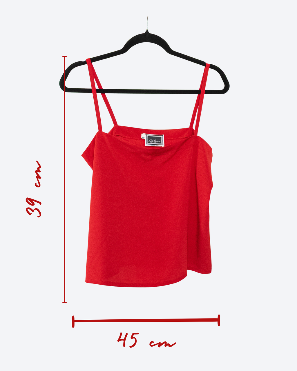 Luisa Spagnoli Red Camisole