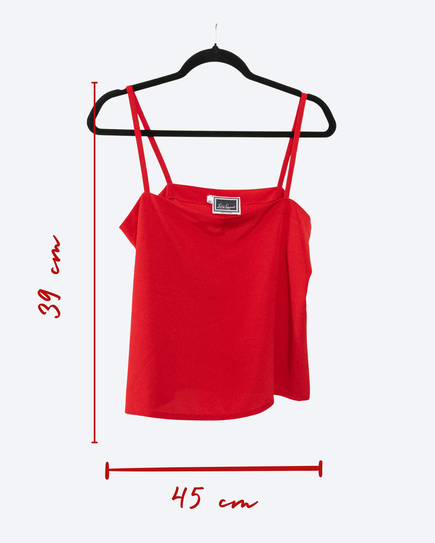 Luisa Spagnoli Red Camisole
