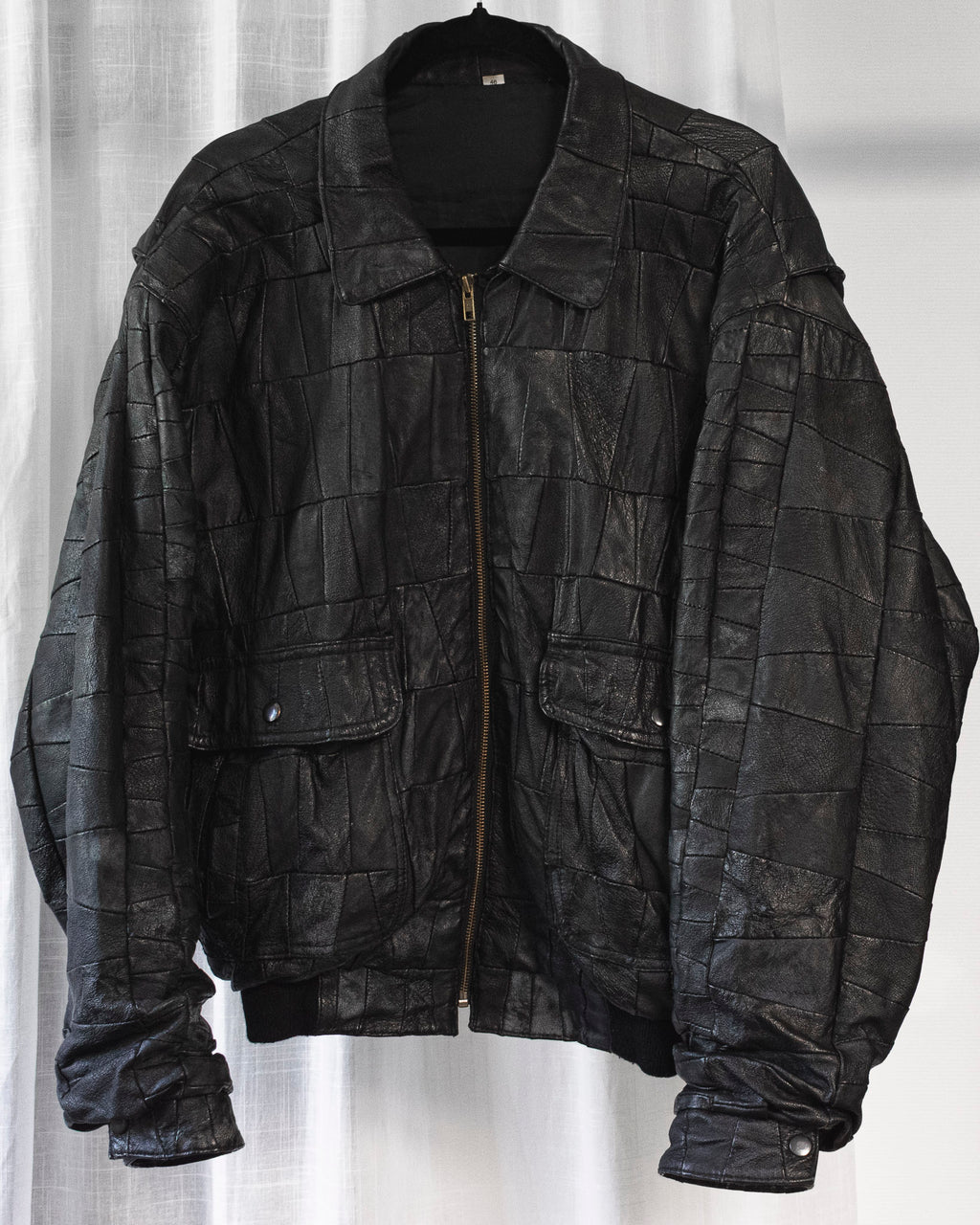 Patchwork Leather Jacket
