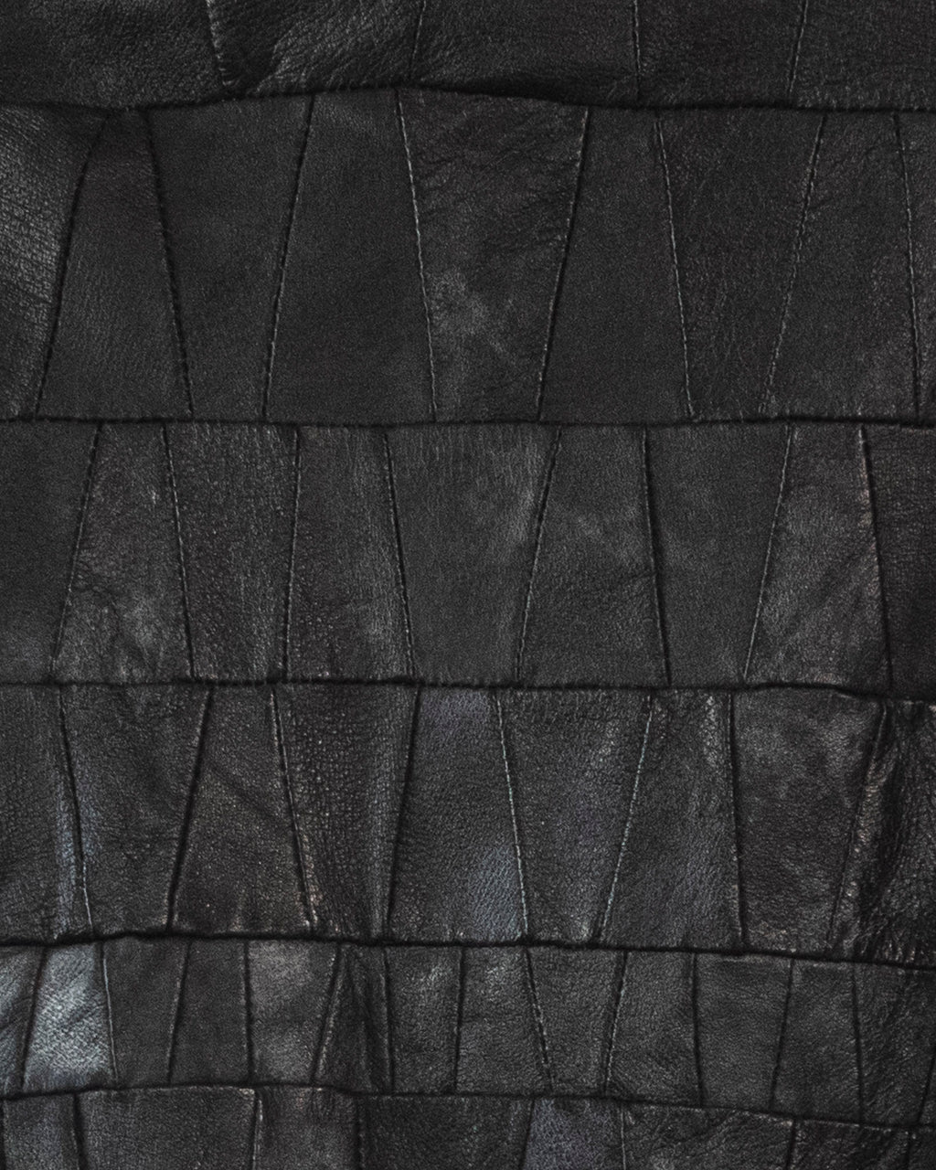 Patchwork Leather Jacket
