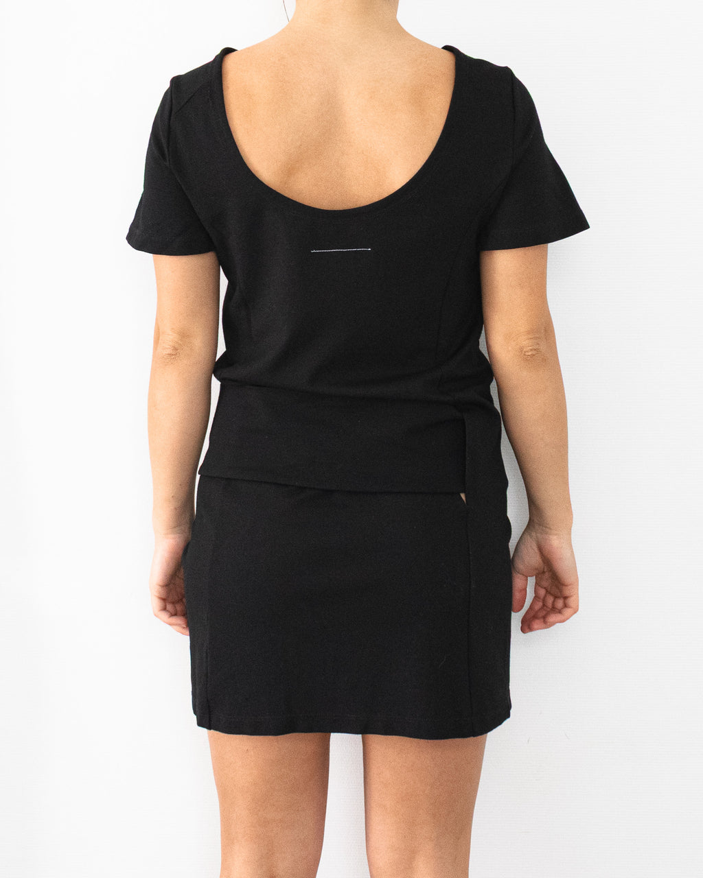 Maison Margiela T-Shirt Dress Black