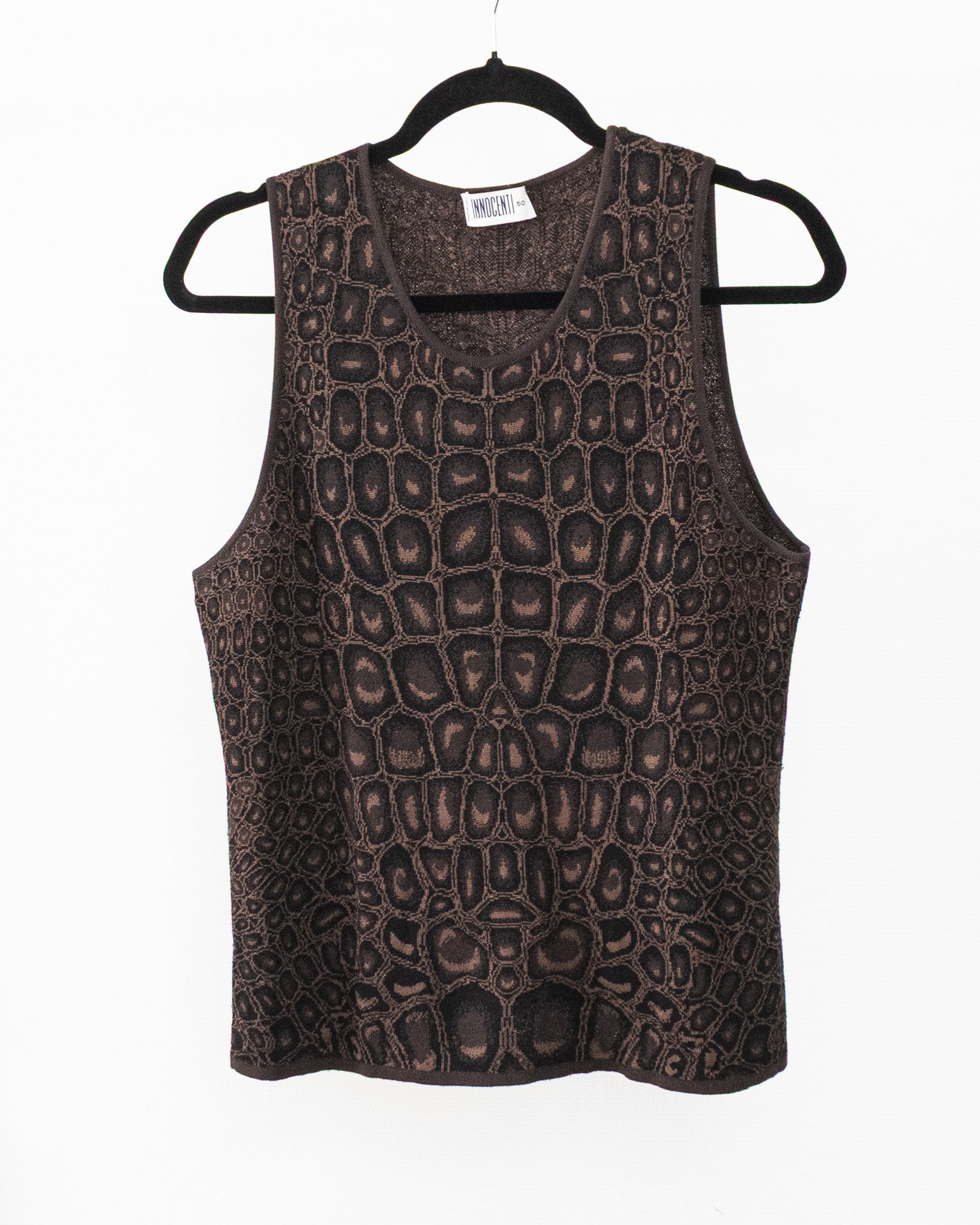 Brown Crocodile Tank