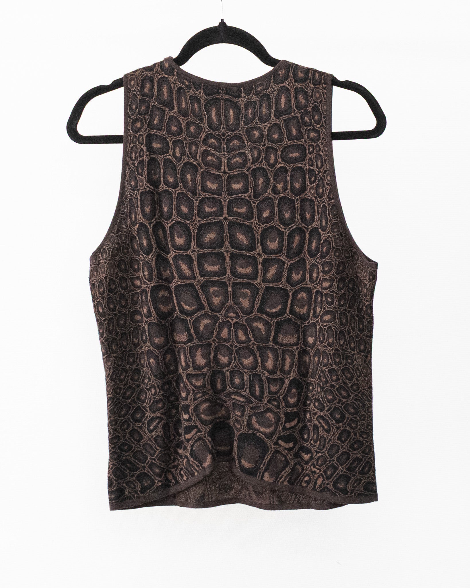 Brown Crocodile Tank
