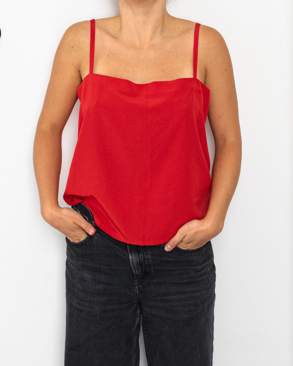 Luisa Spagnoli Red Camisole