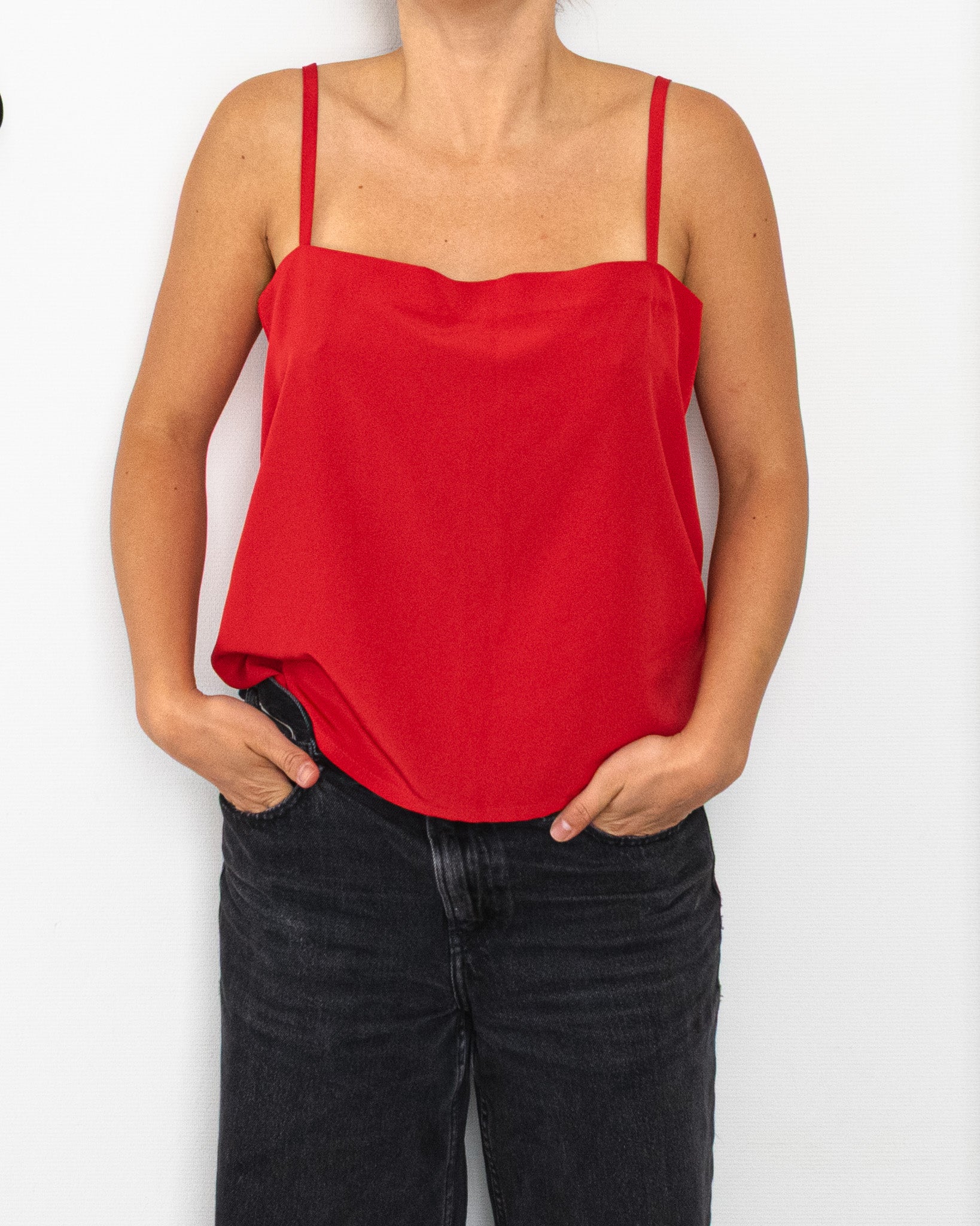 Luisa Spagnoli Red Camisole